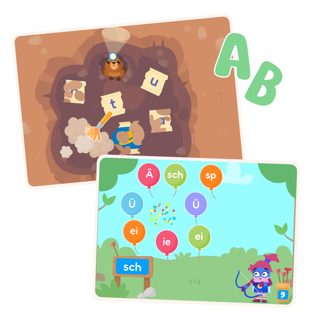 Figur Mika – Wörter & Sätze