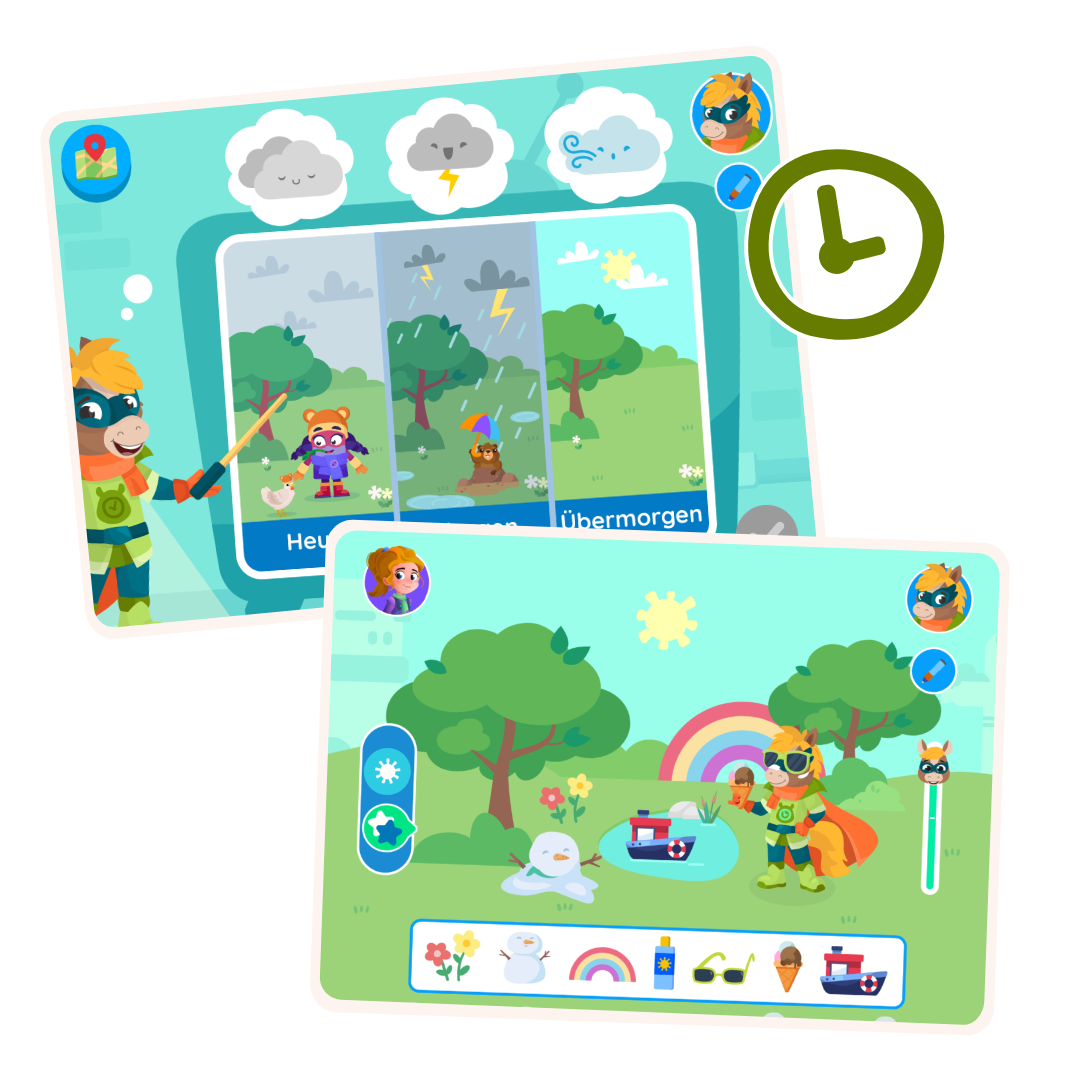 Figur Alex – Kalender & Jahreszeiten