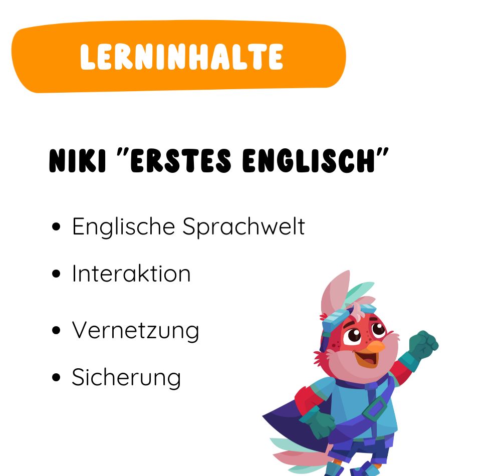 Figur Niki "Erstes Englisch"