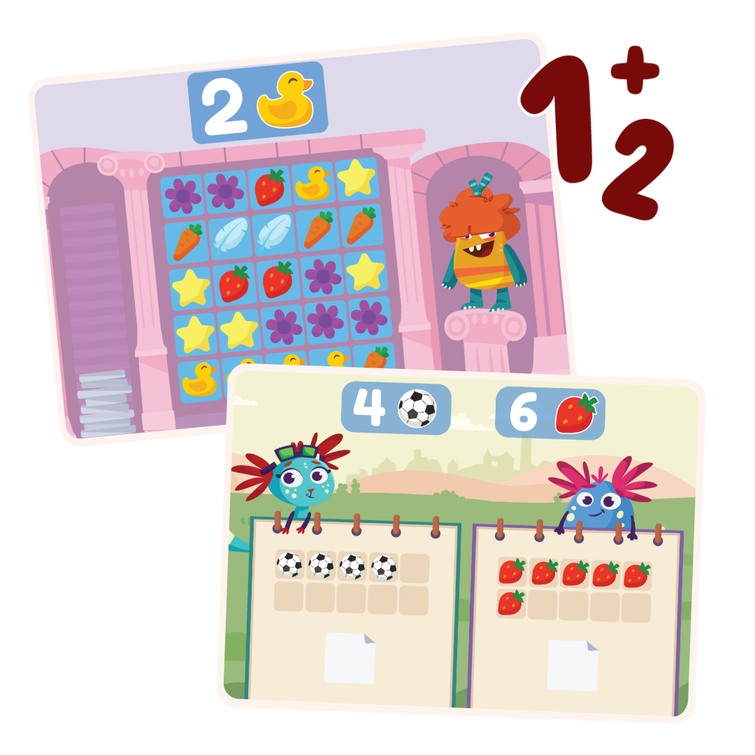 Figur Robin "Erstes Rechnen bis 10" - Stufe 2