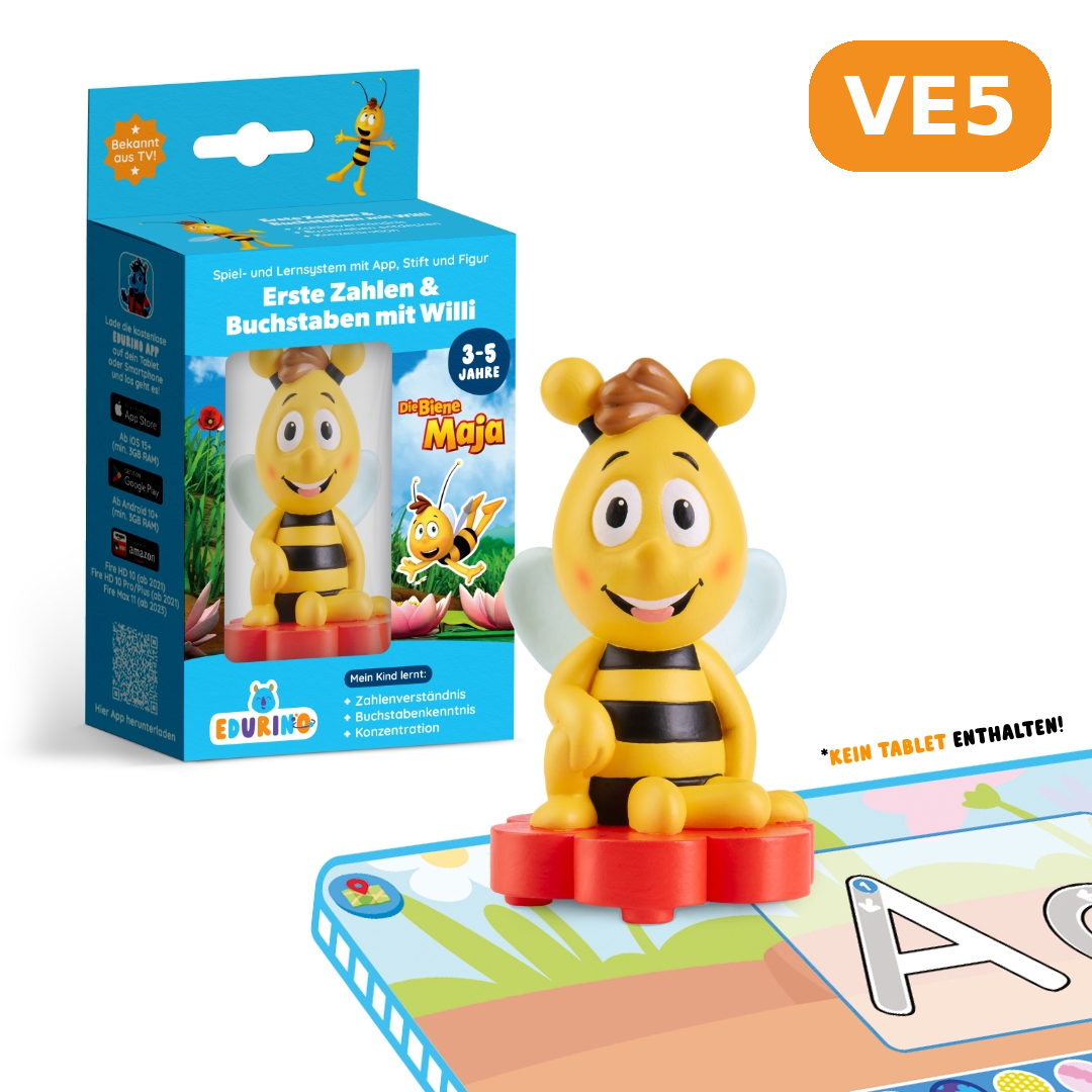 VE5 Figur Willi "Erste Zahlen und Buchstaben"