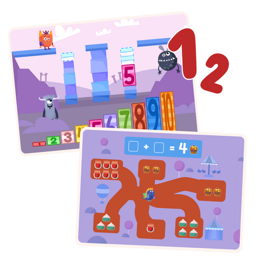 Starterset Robin "Zahlen & Mengen" - Stufe 1