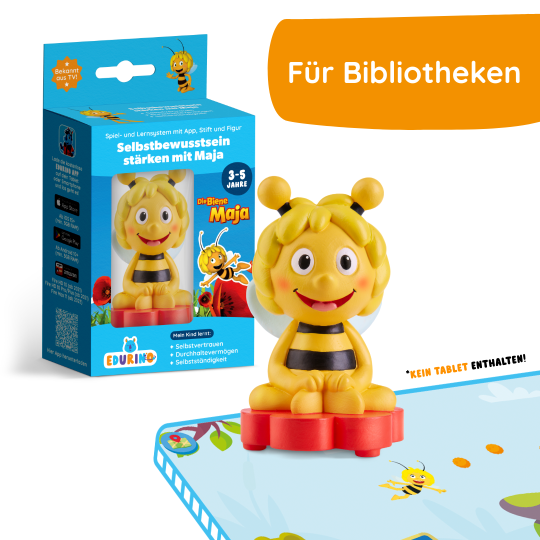 Figur Die Biene Maja "Selbstbewusstsein stärken" (für Bibliotheken) - Vorbestellung