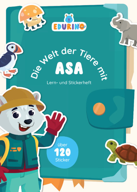 Stickerheft Asa "Welt der Tiere"