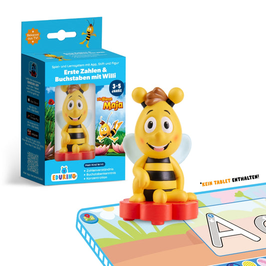 Figur Willi "Erste Zahlen und Buchstaben" (Vorbestellung)