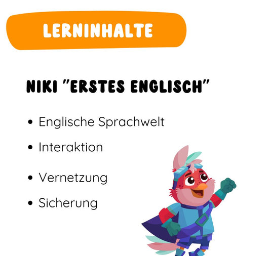 Figur Niki "Erstes Englisch"
