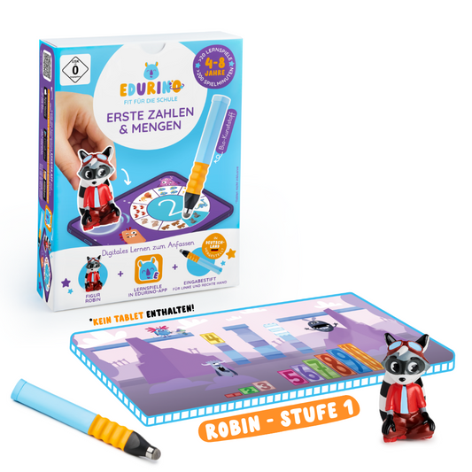Starterset Robin "Zahlen & Mengen" - Stufe 1