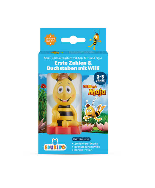 Figur Willi "Erste Zahlen und Buchstaben"