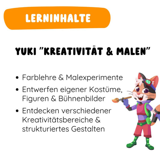 Figur Juki "Kreativität & Malen"