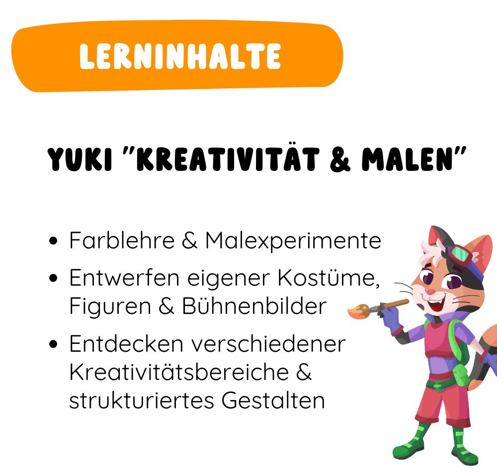 Figur Juki "Kreativität & Malen"