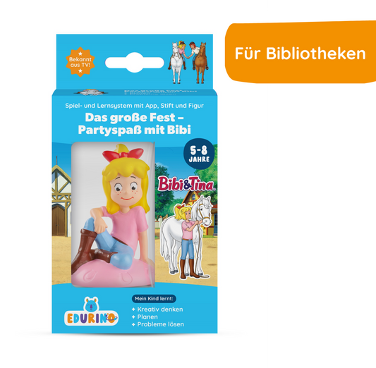Figur Bibi "Das große Fest - Partyspaß mit Bibi" (für Bibliotheken) - Vorbestellung