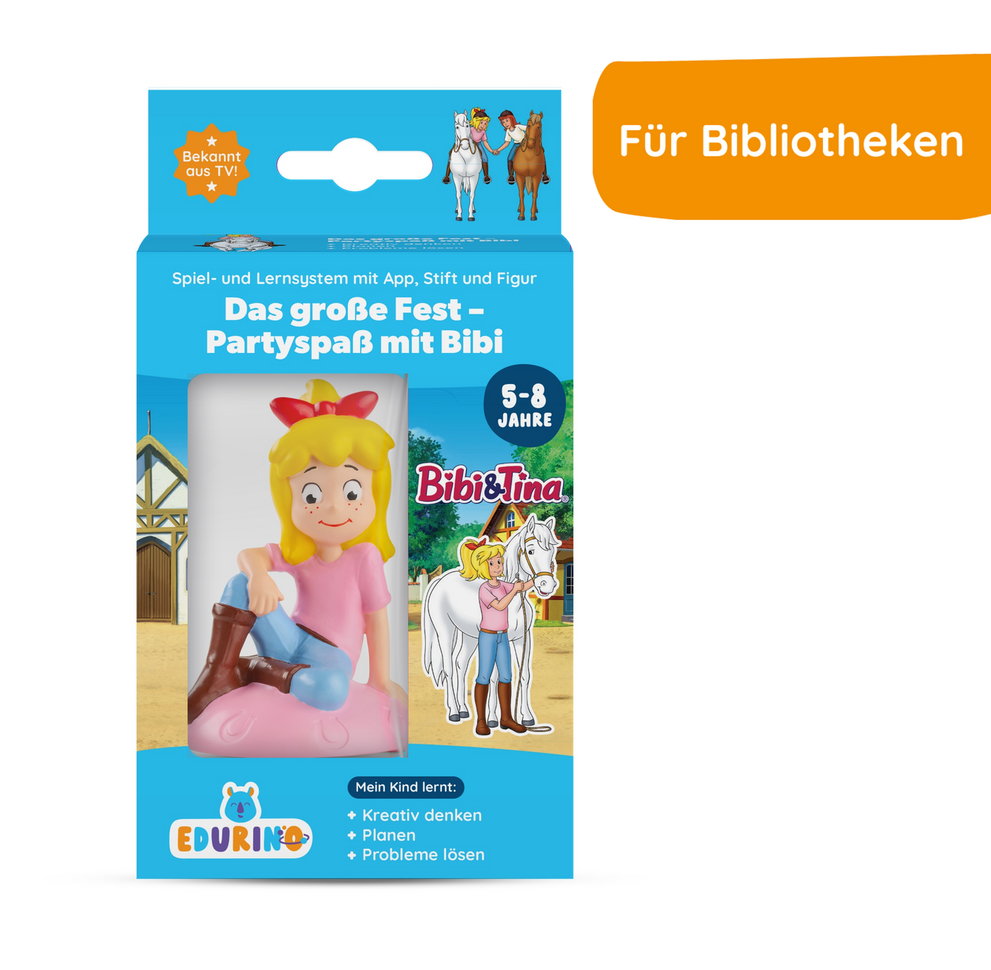 Figur Bibi "Das große Fest - Partyspaß mit Bibi" (für Bibliotheken) - Vorbestellung