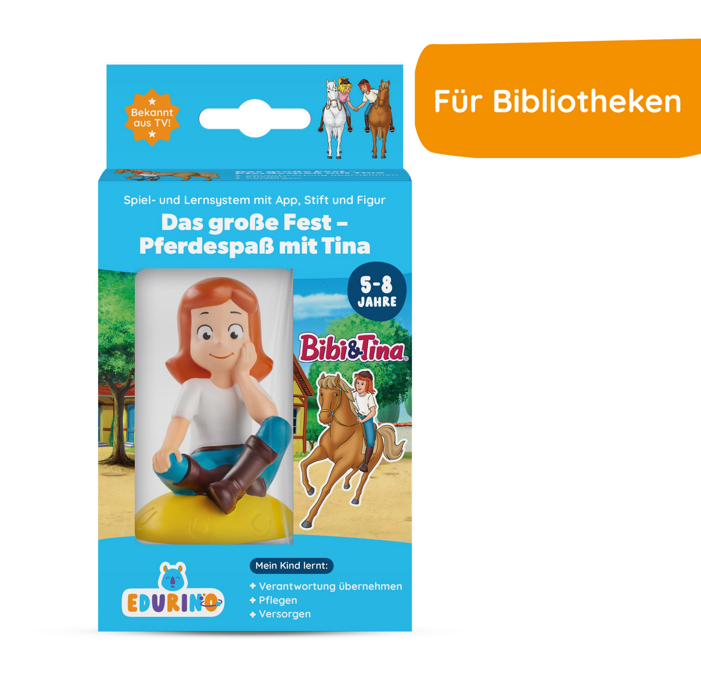 Figur Tina "Das große Fest - Pferdespaß mit Tina" (für Bibliotheken) - Vorbestellung